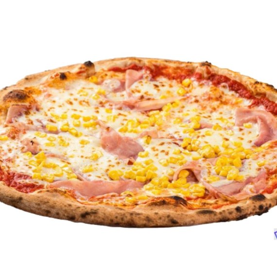 Prosciutto e Mais pizza 30cm